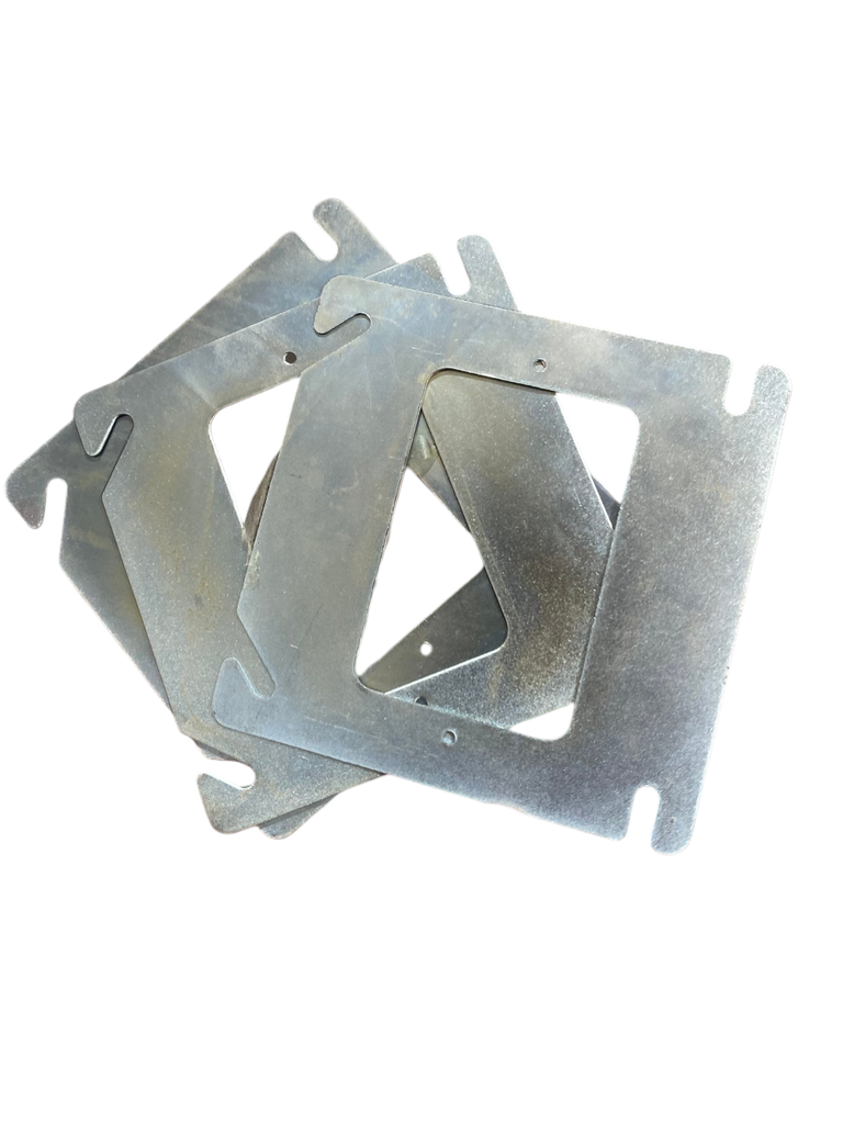 TAPA REDUCTORA METALICA 4X4" A 4X2" LISA