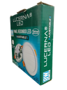 PANEL LED 8W REDONDO AJUSTABLE 85-265V IP40 6.500°K 586LM