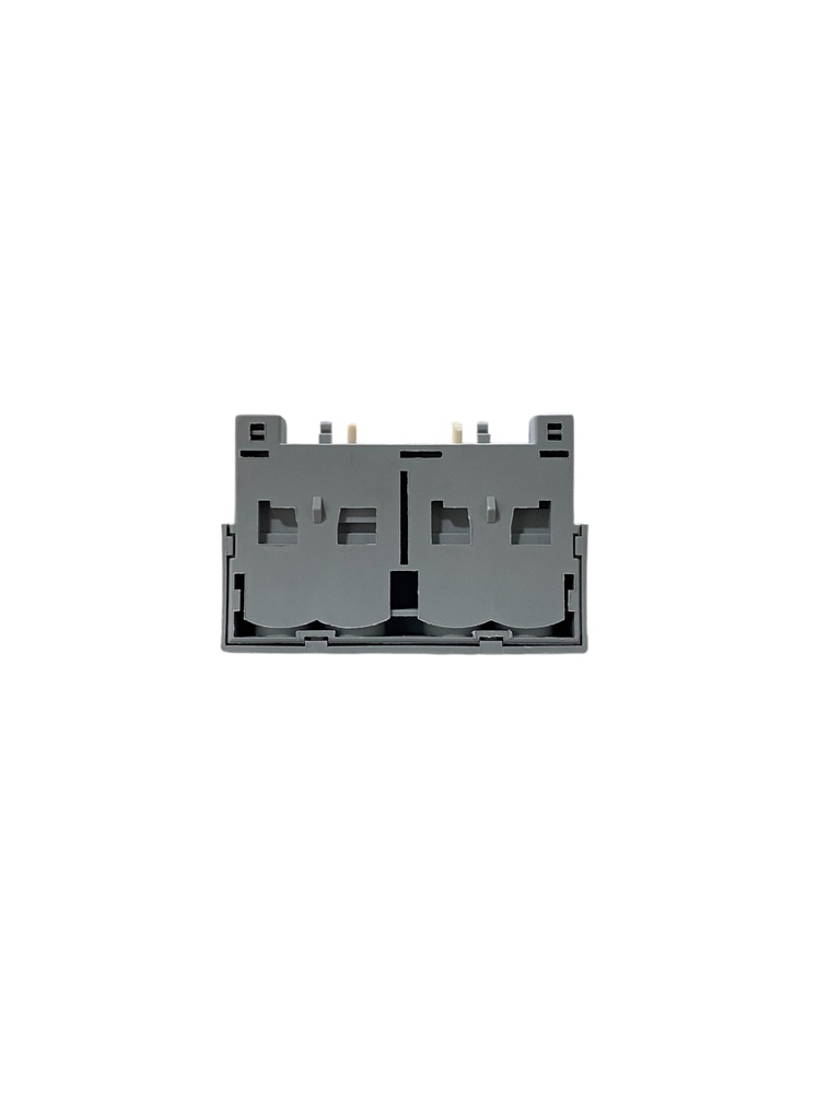 BLOQUE DE CONTACTO AUXILIAR 1NO+1NC MONTAJE FRONTAL GUARDAMOTOR FRAME 25