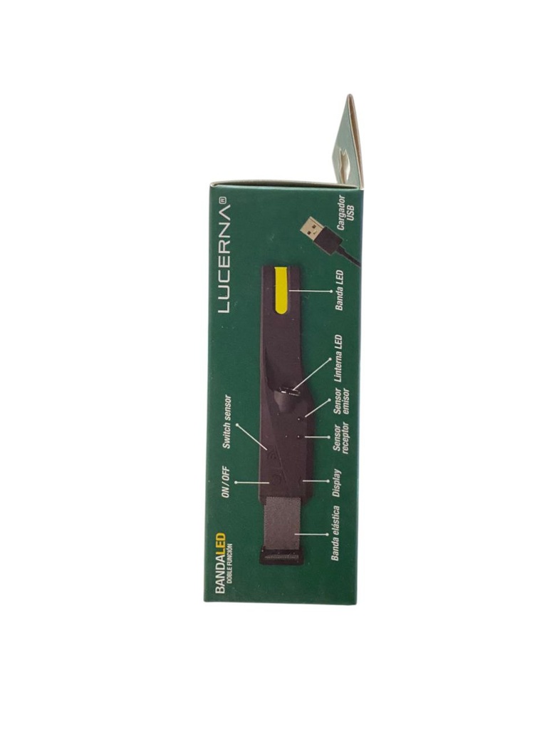 BANDA LED DOBLE FUNCION 24W 400-100/40-10LM/W 6.500°K IP44 110V RECARGABLE