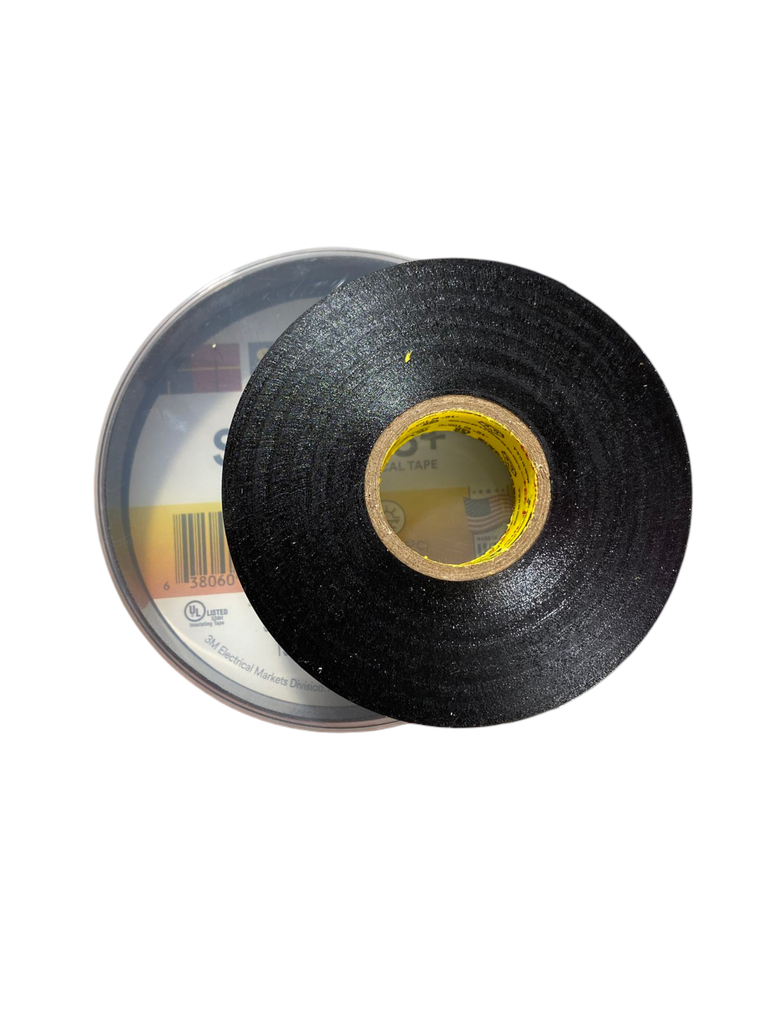 TEIPE 3M Scotch Super 33+ Cinta Eléctrica de Vinil, 3/4" x 76 ft (23,1 mts.) SCOTCH33 3M