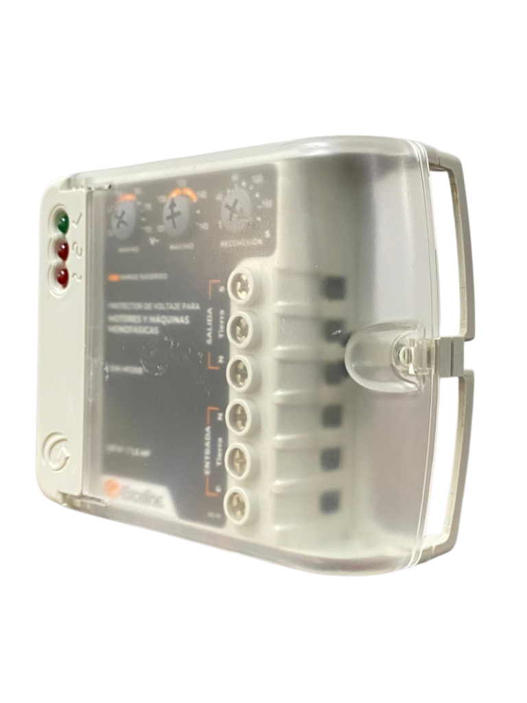 PROTECTOR DE VOLTAJE 1Ø 120 V P/MOTORES Y MAQUINAS MONOFASICAS