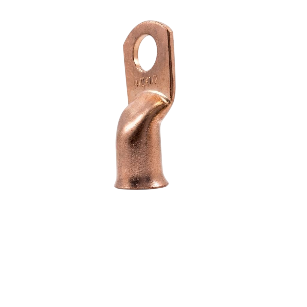 TERMINAL ANILLO 1H P/CABLE #4/0AWG OJAL 1/2" COBRE 