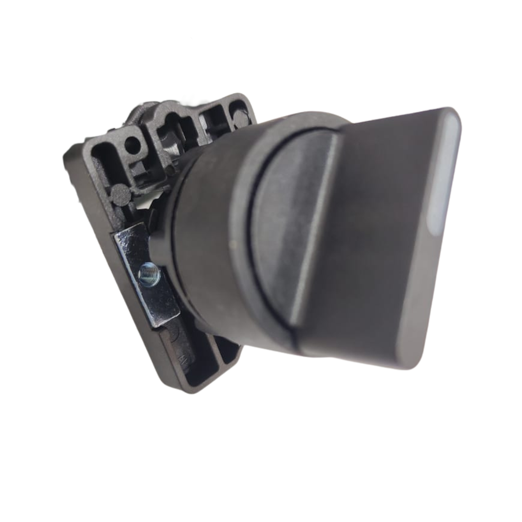 SELECTOR CONMUTADOR 3 POSICIONES C/MANETA CORTA FIJA PLASTICA