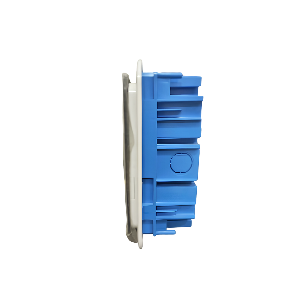 TABLERO DE DISTRIBUCION PLASTICO 8 CIRCUITOS EMPOTRABLE GRIS HUMO