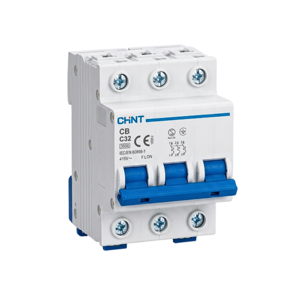 MINI BREAKER 3X32A 4.5KACC CURVA C 110/400V 50/60HZ