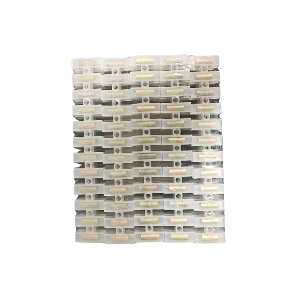BORNERA DE GOMA O REGLETA DE DISTRIBUCION 6A 12X6mm² 