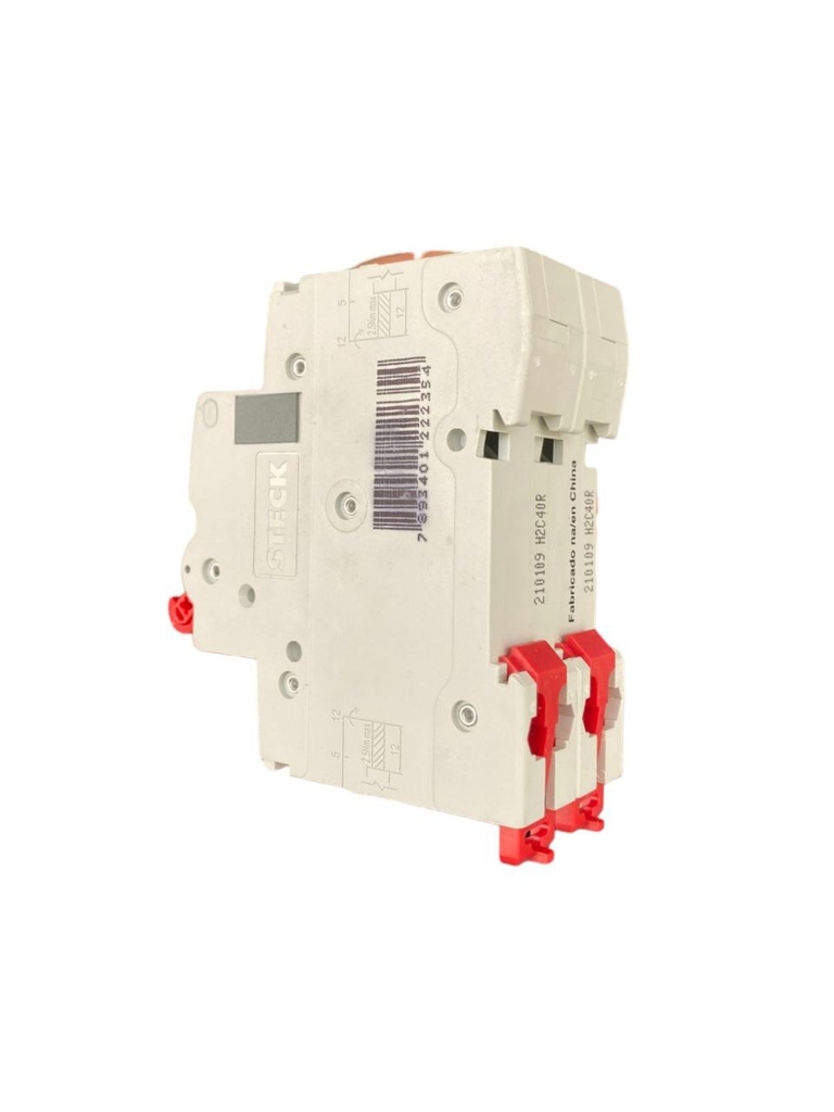 MINI BREAKER 2X40A 10KACC CURVA C 230/400V 50/60HZ