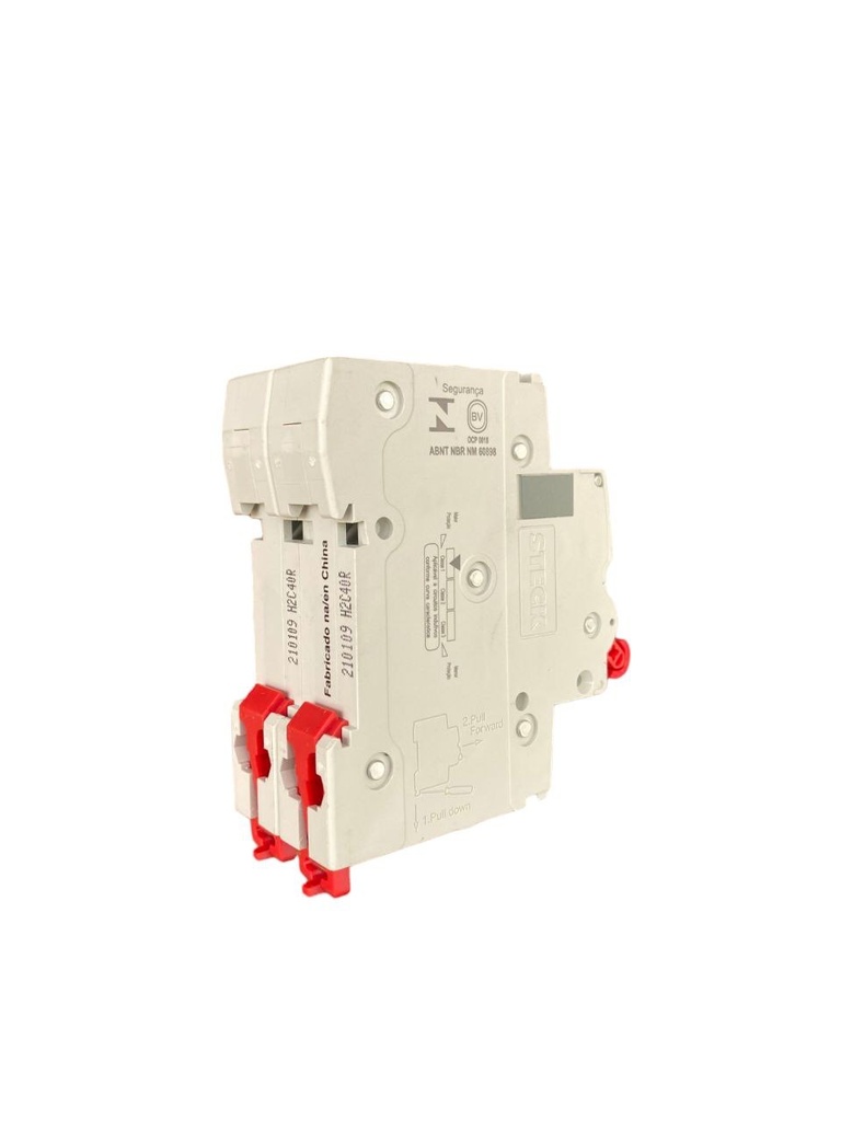 MINI BREAKER 2X40A 10KACC CURVA C 230/400V 50/60HZ