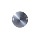 TAPA CIEGA METALICA REDONDA 4" LISA GALVANIZADA