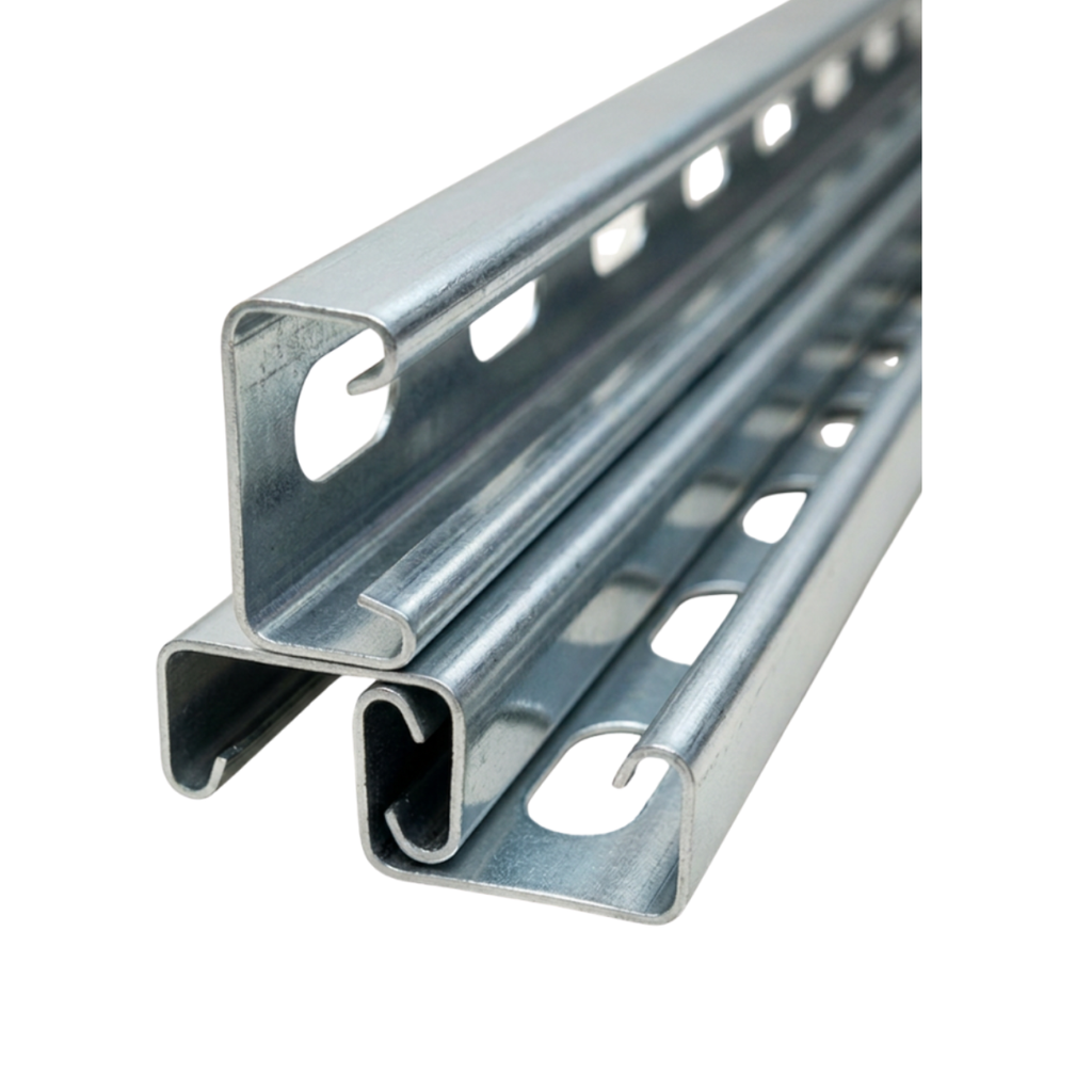 RIEL UNISTRUT 1 1/2" X 3/4" x 2.4m LIVIANO