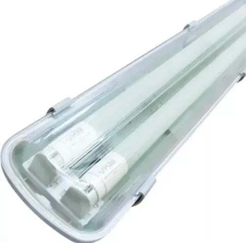 LAMPARA ANTIPOLVO 120CM SUP 2X36  INCLUYE TUBOS T8
