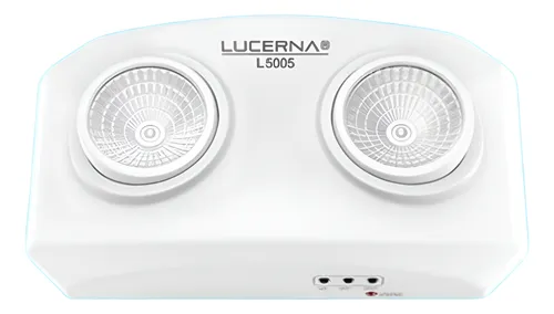LAMPARA LED 2W 145LM/W 6.500°K IP20 100-240V EMERGENCIA DOBLE FARO