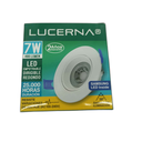 PANEL LED 7W REDONDO EMPOTRABLE DIRIGIBLE  6500°K