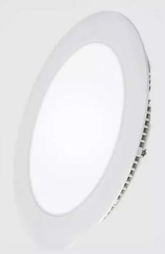 PANEL LED 18W REDONDO EMPOTRABLE 85-277V IP40 6500K 1710LM COMPACT LUMEN