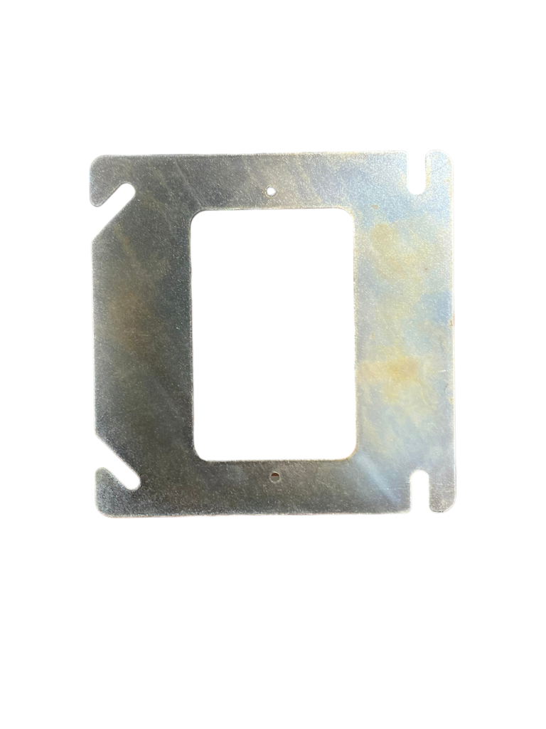 TAPA REDUCTORA METALICA 4X4" A 4X2" LISA