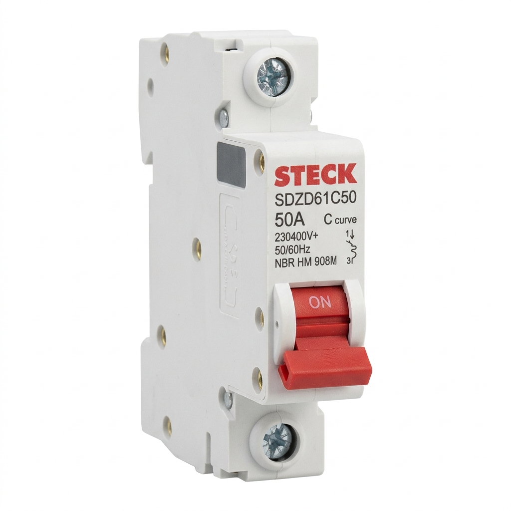 MINI BREAKER 1X50A 6KACC CURVA C 230/400V 50/60HZ