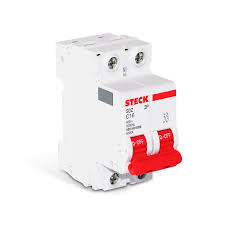 MINI BREAKER 2X2A 6KACC CURVA C 230/400V 50/60 HZ