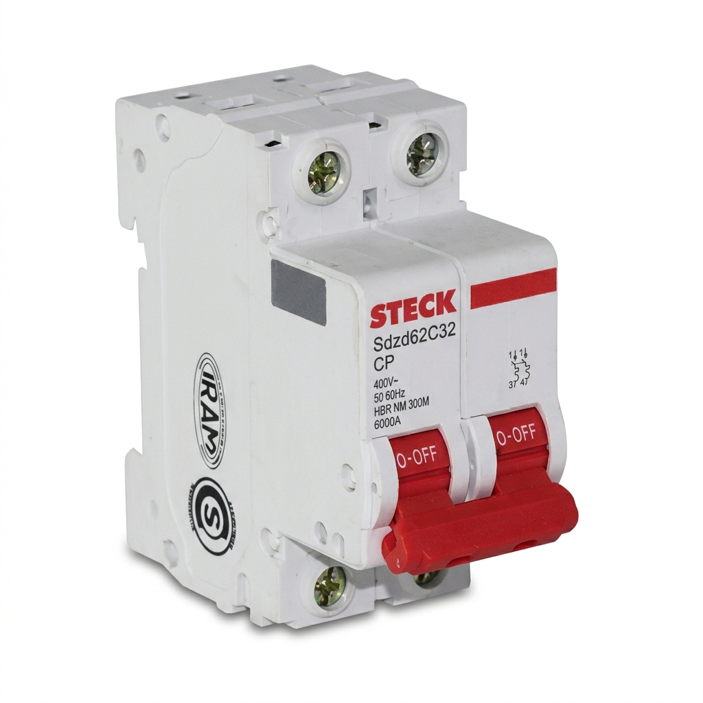 MINI BREAKER 2X32A 6KACC CURVA C 230/400V 50/60HZ