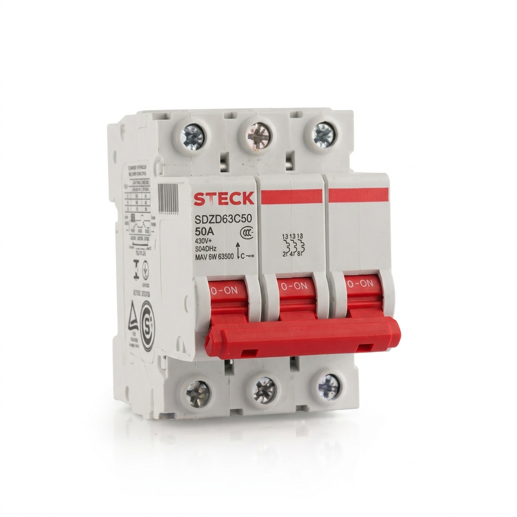 MINI BREAKER 3X50A 6KACC CURVA C 230/400V 50/60HZ