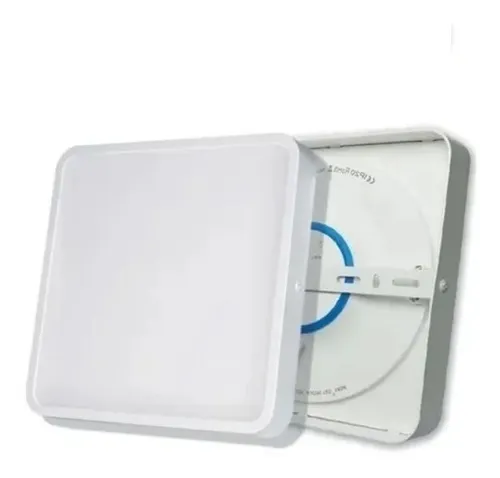 PANEL LED 12W CUADRADO SUPERFICIAL 100-305V IP20 6500°K HIGH LUMEN