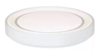 PLAFON DEC. IP20 46 W Ø500 X 80 MM 3 TONOS DIMMER BLANCO C/CONTROL S-603B-G LUCERNA