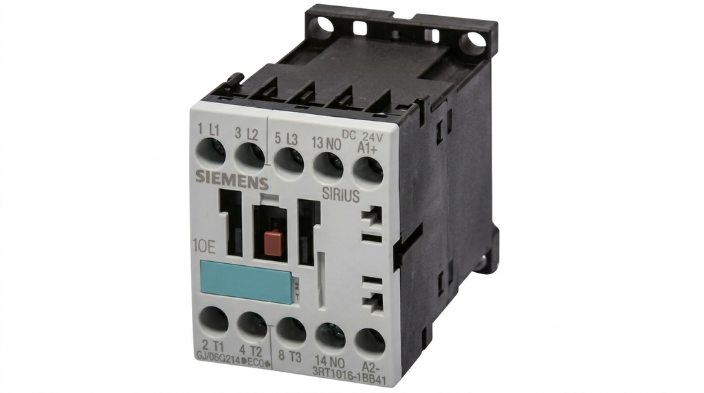CONTACTOR 3P 9A 4KW BOBINA 24V DC 3RT1016-1BB41 MARCA SIEMENS