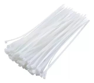 AMARRE-TIRRAP DE NYLON BLANCO 8X500MM (100 UNIDADES)