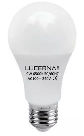 BOMBILLO LED 9W 810LM 6.500°K IP20 100-240V E27