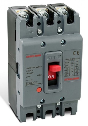 BREAKER 3X25A CAJA MOLDEADA 36KACC/220V - 25KACC 440V