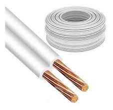 CABLE SPT 2X10 AWG 60°C PVC CU CLASE B 2P 44H 300 V BLANCO ELECON