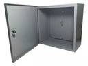 CAJA DE CONTROL 600X400X200mm NEMA 1 USO INTERIOR C/PUERTA Y CERRADURA DOBLE FONDO PINTURA ELECTROSTATICA GRIS