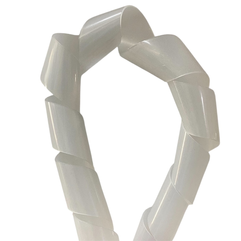 CINTA ESPIRAL TRANSPARENTE RANGO DE ENVOLTURA 6mmX10mts