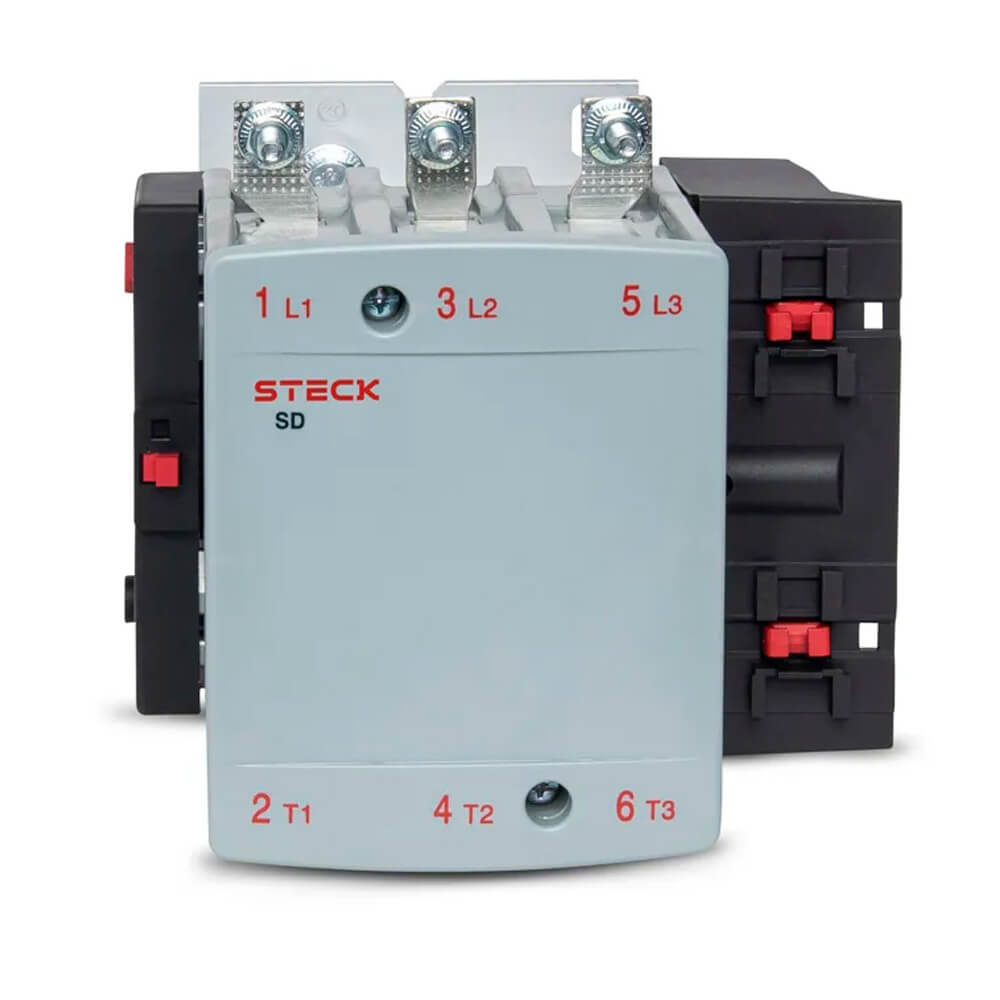 CONTACTOR 3P 115A AC-3 (200 A AC-1) BOBINA 220 VAC SIN CONT. AUX. SD2115AM STECK