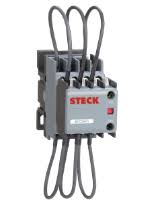 CONTACTOR PARA CONDENSADORES 63A BOBINA 220VAC 1NA+1NC STECK