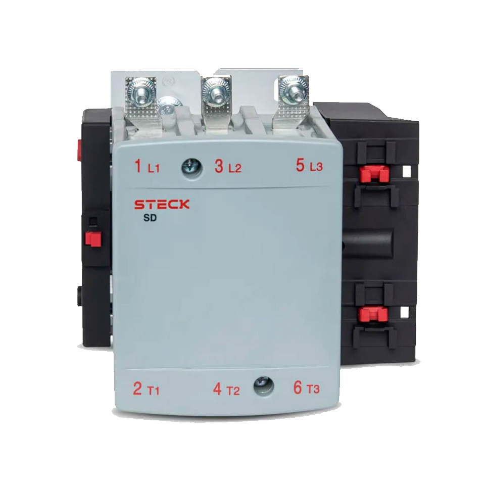 CONTACTOR TRIPOLAR (400A Ac3 - A Acl) BOBINA 220 Vac SIN CONTACTOS SD2400AM STECK