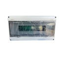 TABLERO DE DISTRIBUCION PLASTICO 18 CIRCUITOS SUPERFICIAL INTEMPERIE RIEL DIN