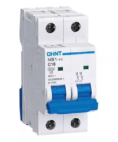 MINI BREAKER 2X63A 4.5KACC CURVA C 110/400V 50/60HZ