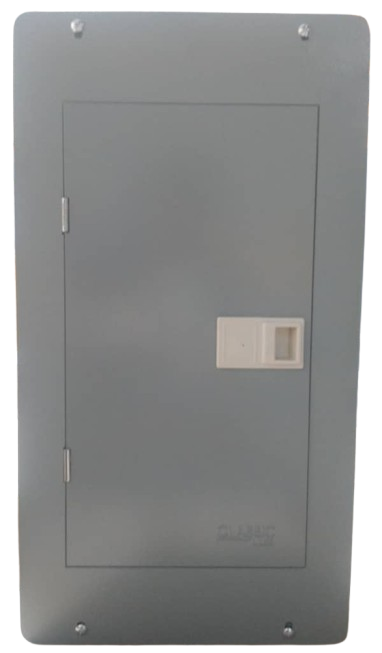 TABLERO RESIDENCIAL 24 CIRCUITOS MONOFASICO EMPOTRABLE C/PUERTA PREPONCHADA Y PNTURA ELECTROSTATICA GRIS 125A 