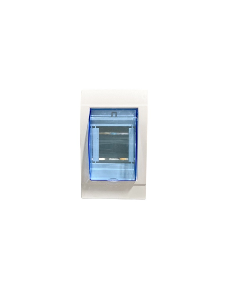 TABLERO DE DISTRIBUCION PLASTICO (3-4 CIRCUITOS) RIEL DIN