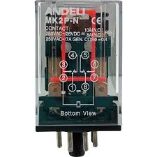 RELE 8 PINES 10A 220V