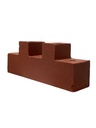 AISLADOR RESINA NAB-40 COMPACTO (ROJO) T1/4)