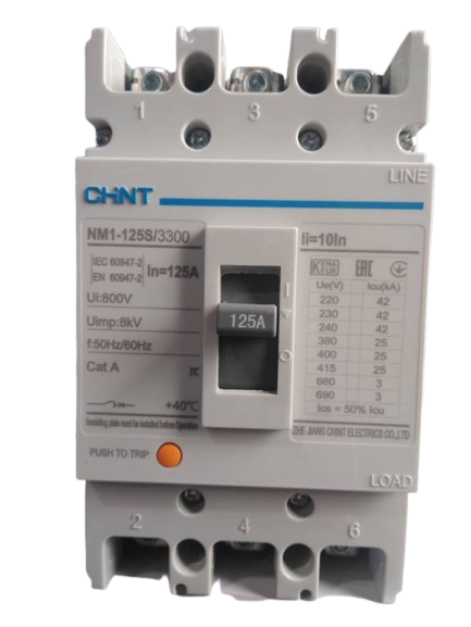 BREAKER 3X125A CAJA MOLDEADA NM1 800V