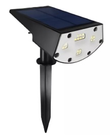 LUMINARIA LED P/JARDIN C/PANEL SOLAR 15W LD-1280 ILUM-VEN