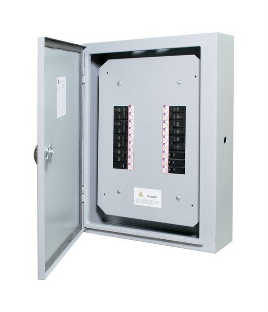 TABLERO TRIFASICO 30 CIRCUITOS SUPERFICIAL 120/208V 5 HILOS (3L+N+T) S/P NEMA 3R NLAB530LS 