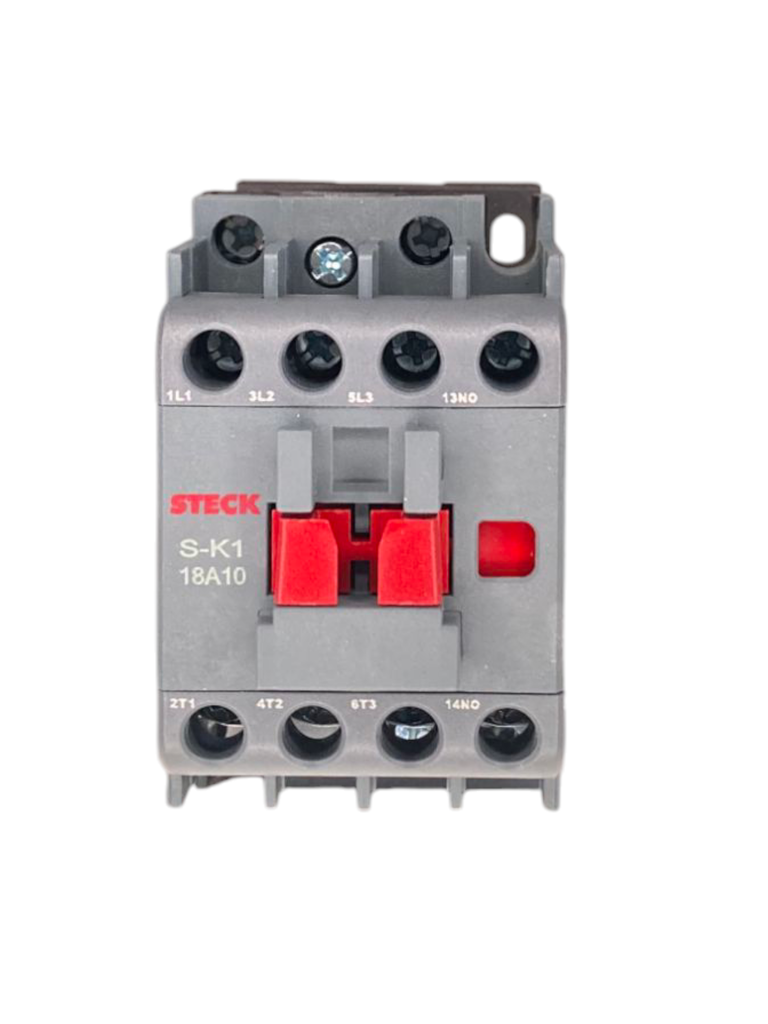CONTACTOR 3P 18 A AC-3 1NO+1NC 660 V SK118A10 STECK