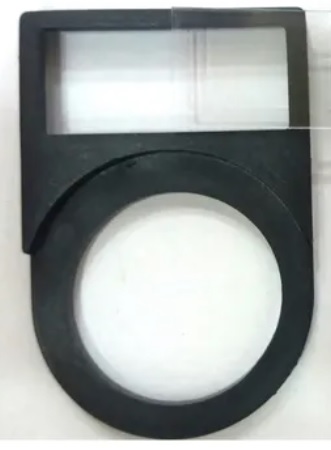 IDENTIFICADOR DE BOTONES 22 mm PLASTICO NEGRO IDBOT22NE