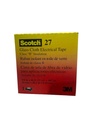 TEIPE 3M™ SCOTCH 27 CINTA ELÉCTRICA DE FIBRA DE VIDRIO, 3/4 IN X 66 FT (20 MTS.)