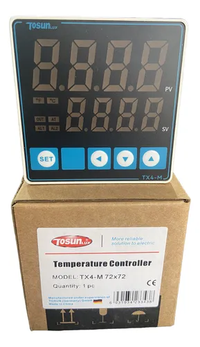 PIROMETRO DIGITAL MULTIVOLTAJE 72X72 MM TX4-M MARCA TOSUN