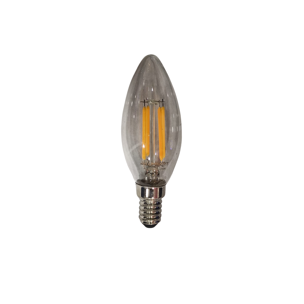 BOMBILLO LED 4W TIPO VELA E14 110VAC 2700°K 
